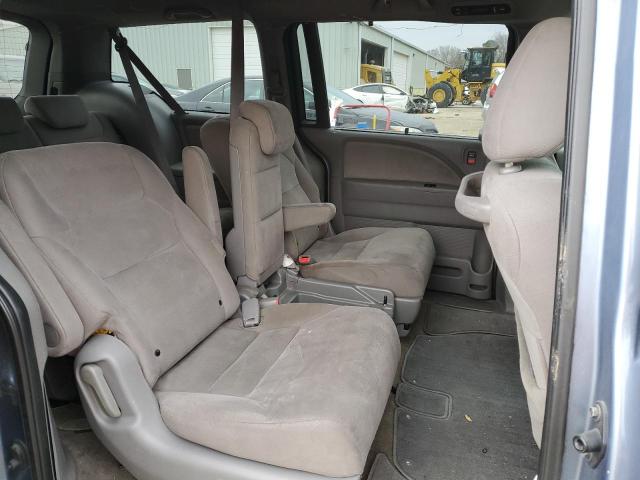 5FNRL38428B031786 - 2008 HONDA ODYSSEY EX BLUE photo 11