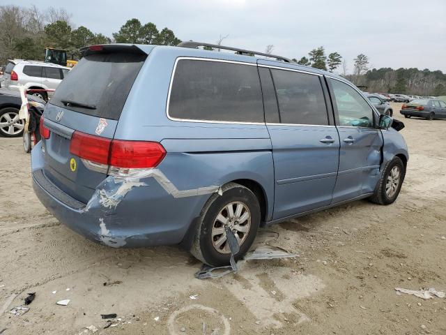 5FNRL38428B031786 - 2008 HONDA ODYSSEY EX BLUE photo 3