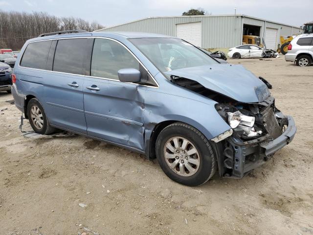 5FNRL38428B031786 - 2008 HONDA ODYSSEY EX BLUE photo 4