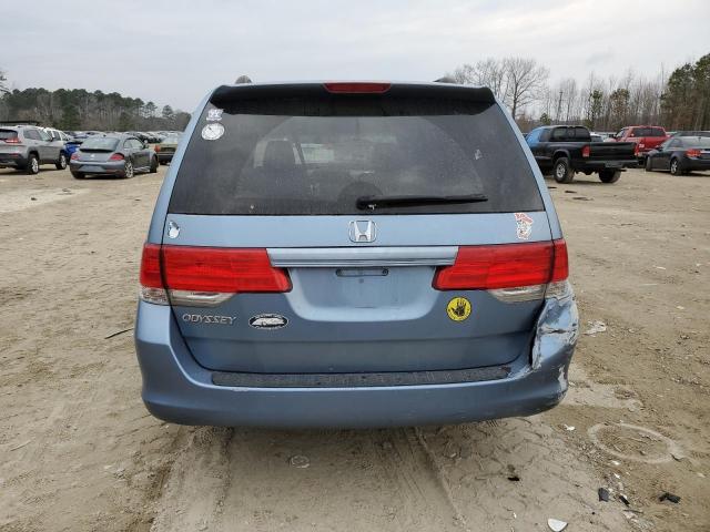 5FNRL38428B031786 - 2008 HONDA ODYSSEY EX BLUE photo 6