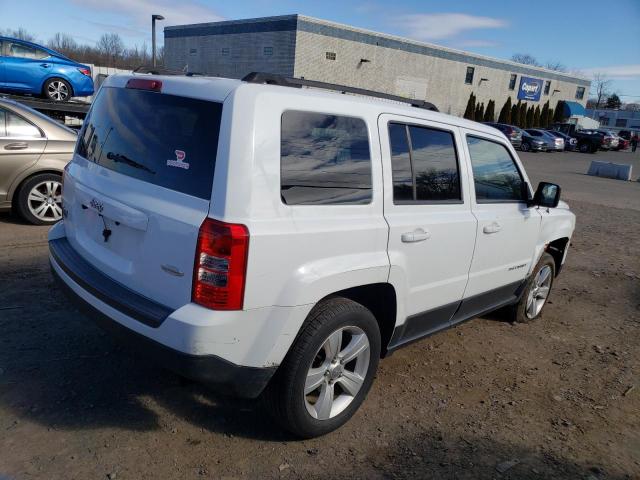 1C4NJRFBXED661342 - 2014 JEEP PATRIOT LATITUDE WHITE photo 3