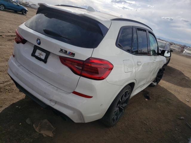 5YMTS0C05L9B87989 - 2020 BMW X3 M COMPETITION WHITE photo 3