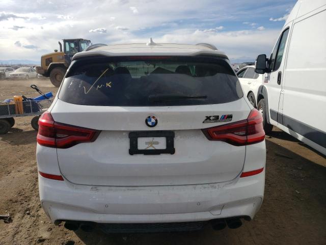 5YMTS0C05L9B87989 - 2020 BMW X3 M COMPETITION WHITE photo 6