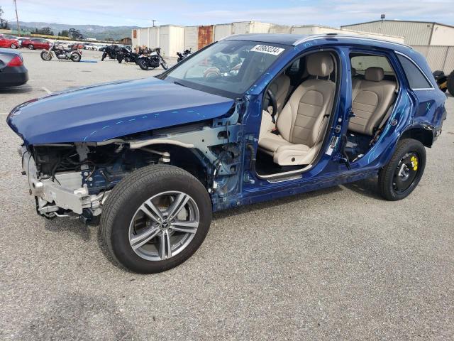 W1N0G8DB6NG094656 - 2022 MERCEDES-BENZ GLC 300 BLUE photo 1