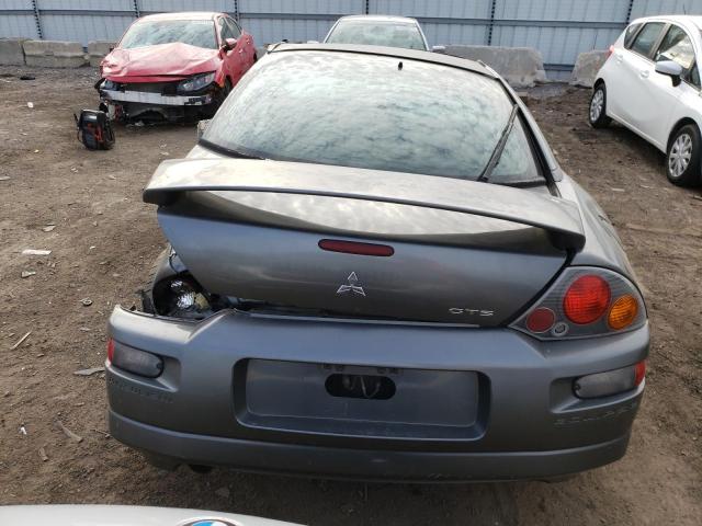 4A3AC74HX3E141960 - 2003 MITSUBISHI ECLIPSE GTS GRAY photo 6