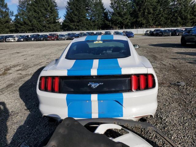 1FA6P8TH0H5229448 - 2017 FORD MUSTANG WHITE photo 6