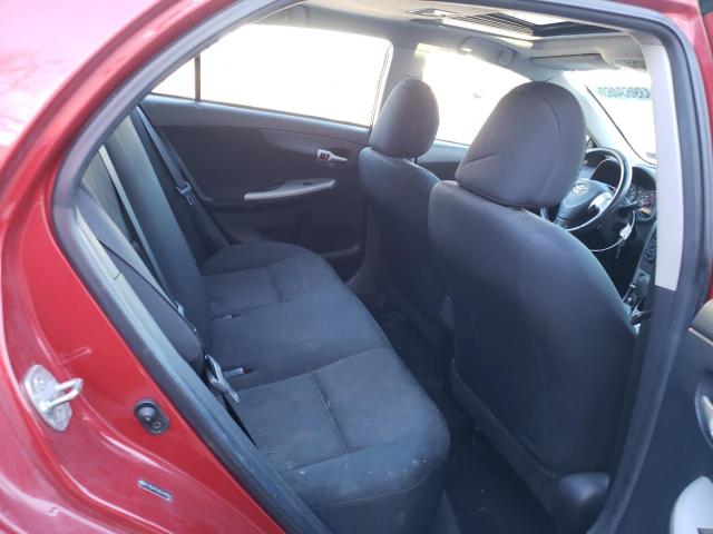 2T1BU4EE8AC491904 - 2010 TOYOTA COROLLA BASE RED photo 10