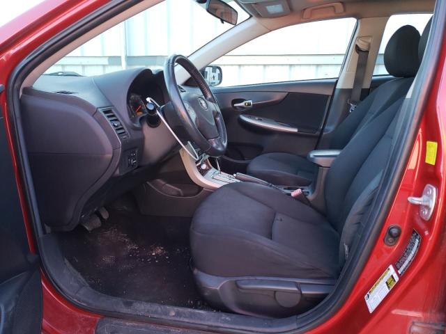 2T1BU4EE8AC491904 - 2010 TOYOTA COROLLA BASE RED photo 7