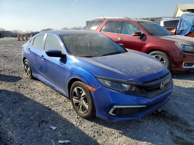 19XFC2F60LE028336 - 2020 HONDA CIVIC LX BLUE photo 4