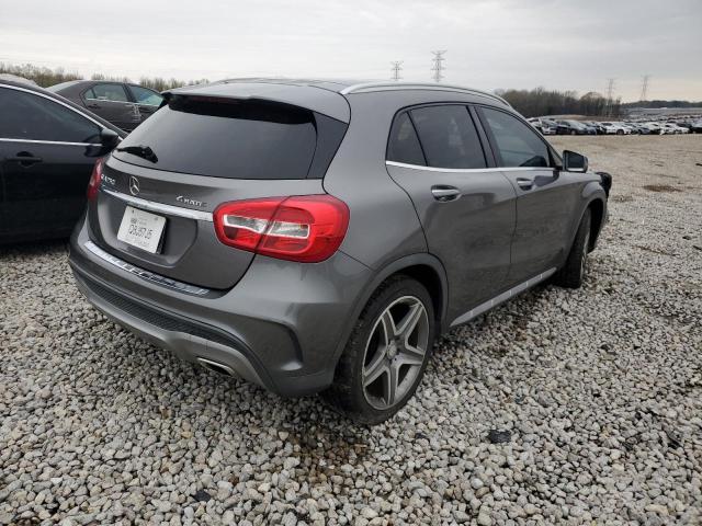 WDCTG4GB5FJ151811 - 2015 MERCEDES-BENZ GLA 250 4MATIC GRAY photo 3