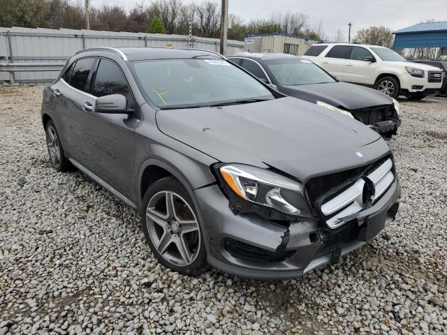 WDCTG4GB5FJ151811 - 2015 MERCEDES-BENZ GLA 250 4MATIC GRAY photo 4