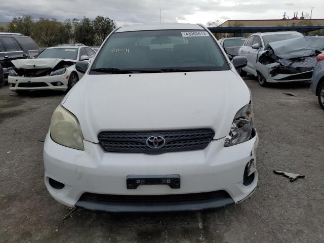 2T1KR32EX7C661477 - 2007 TOYOTA COROLLA MA XR WHITE photo 5