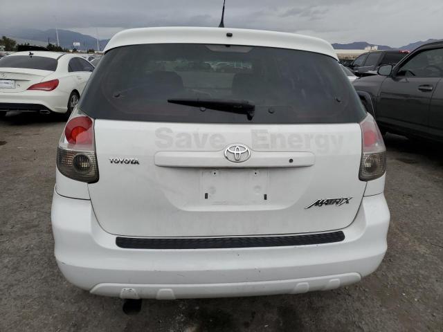 2T1KR32EX7C661477 - 2007 TOYOTA COROLLA MA XR WHITE photo 6