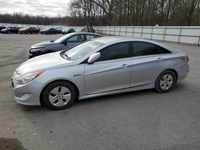 KMHEC4A44CA059701 - 2012 HYUNDAI SONATA HYBRID SILVER photo 1