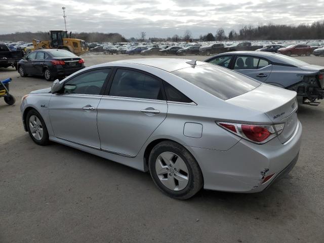 KMHEC4A44CA059701 - 2012 HYUNDAI SONATA HYBRID SILVER photo 2