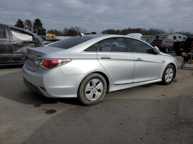 KMHEC4A44CA059701 - 2012 HYUNDAI SONATA HYBRID SILVER photo 3