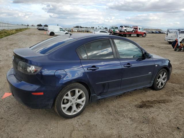 JM1BK324981178998 - 2008 MAZDA MAZDA3 S BLUE photo 3