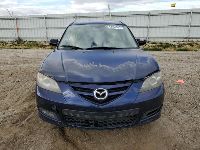 JM1BK324981178998 - 2008 MAZDA MAZDA3 S BLUE photo 5