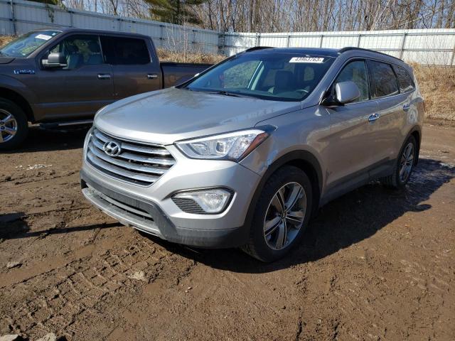 KM8SRDHF1FU104864 - 2015 HYUNDAI SANTA FE GLS SILVER photo 1