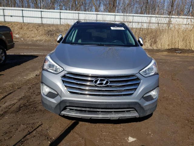 KM8SRDHF1FU104864 - 2015 HYUNDAI SANTA FE GLS SILVER photo 5