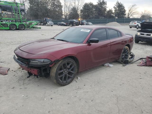 2C3CDXBG1MH616879 - 2021 DODGE CHARGER SXT RED photo 1