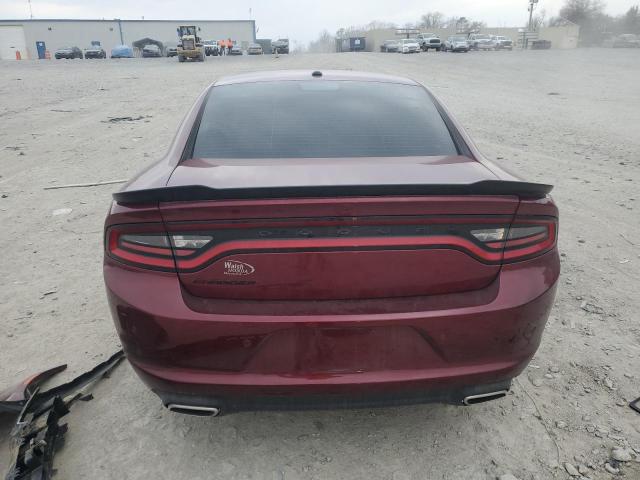 2C3CDXBG1MH616879 - 2021 DODGE CHARGER SXT RED photo 6