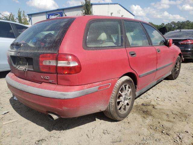 YV1VW29551F620916 - 2001 VOLVO V40 1.9T RED photo 4