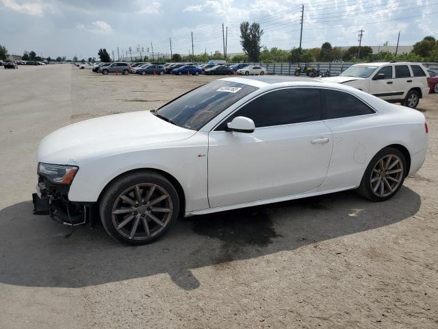 WAUD2AFR5GA012346 - 2016 AUDI A5 PREMIUM PLUS S-LINE WHITE photo 1