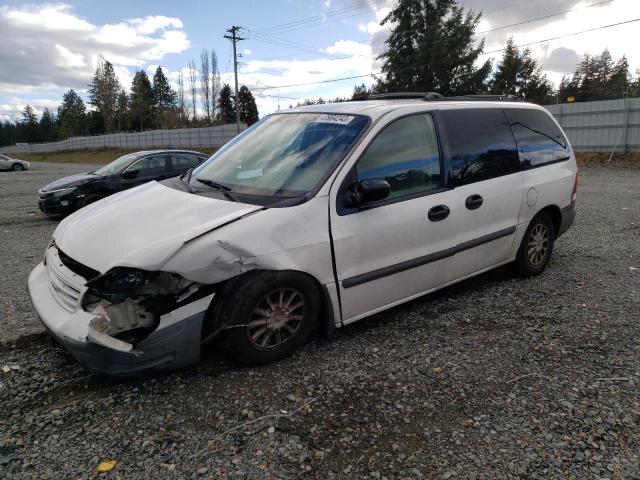 2FMZA5147YBC87250 - 2000 FORD WINDSTAR LX WHITE photo 1