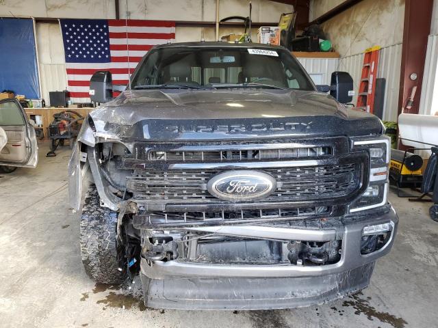 1FT8W3BT3NED24225 - 2022 FORD F350 SUPER DUTY GRAY photo 5