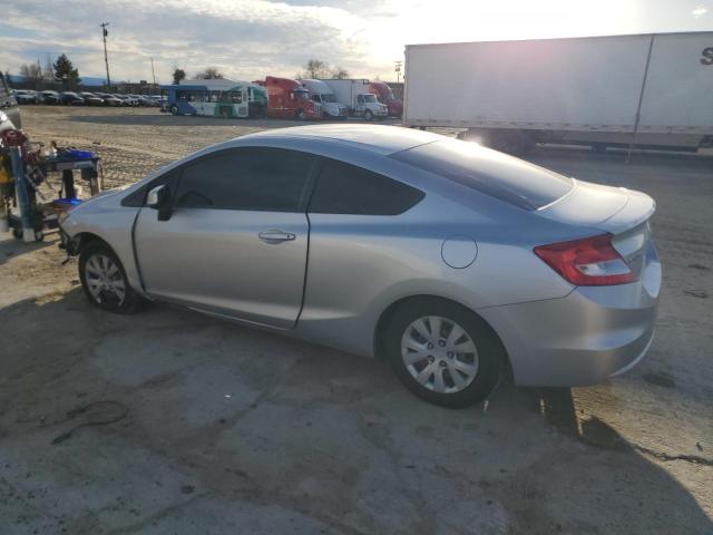 2HGFG3B54CH510899 - 2012 HONDA CIVIC LX SILVER photo 2