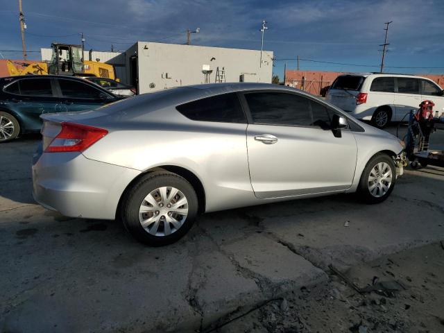 2HGFG3B54CH510899 - 2012 HONDA CIVIC LX SILVER photo 3