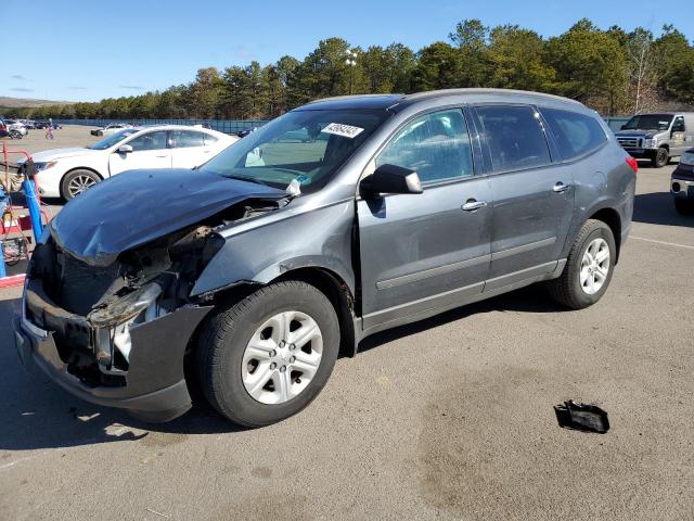 1GNKVFED9BJ179359 - 2011 CHEVROLET TRAVERSE LS GRAY photo 1