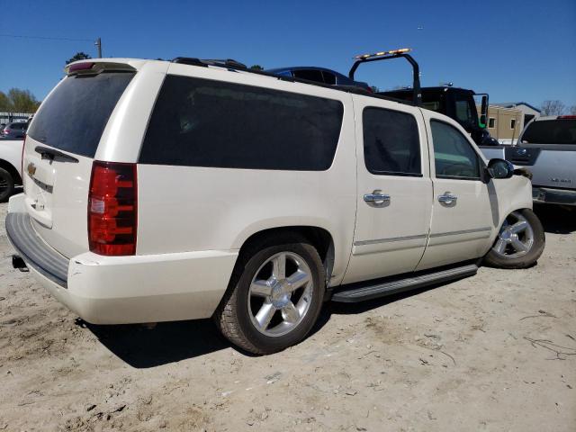 1GNSCKE04CR301785 - 2012 CHEVROLET SUBURBAN C1500 LTZ WHITE photo 3