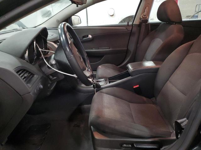 1G1ZC5E0XCF156092 - 2012 CHEVROLET MALIBU 1LT BLACK photo 7