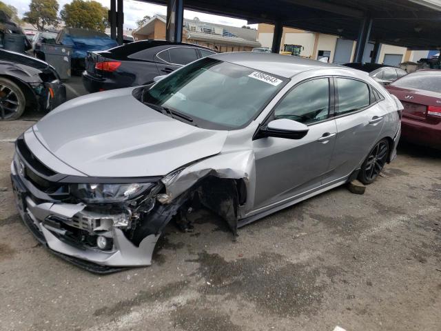 SHHFK7H48LU408500 - 2020 HONDA CIVIC SPORT 银色 照片 1