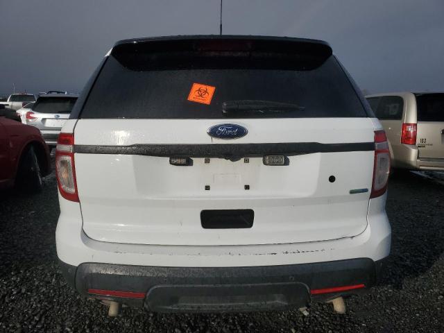 1FM5K8AR7DGB29826 - 2013 FORD EXPLORER POLICE INTERCEPTOR 白色 照片 6