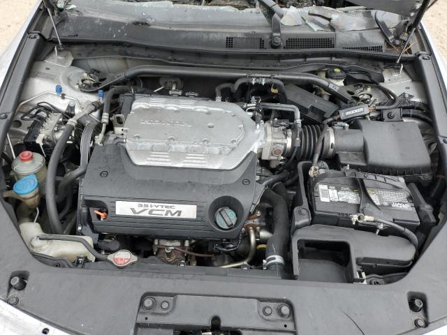 1HGCS22868A018449 - 2008 HONDA ACCORD EXL SILVER photo 11