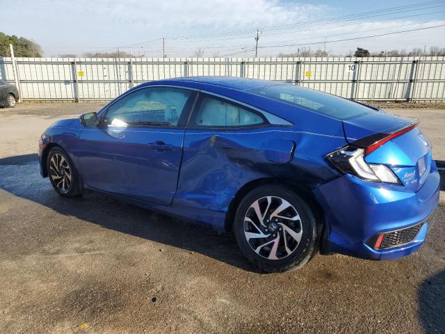 2HGFC4B02HH305773 - 2017 HONDA CIVIC LX BLUE photo 2