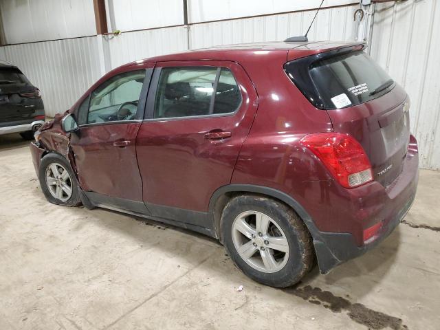 3GNCJNSB6HL269194 - 2017 CHEVROLET TRAX LS MAROON photo 2