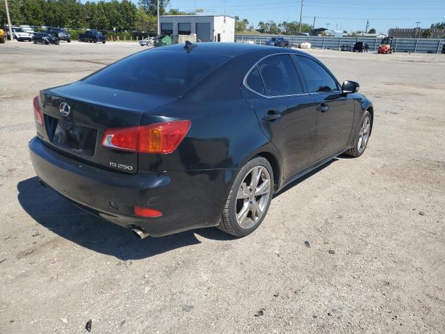 JTHBF5C20A5113855 - 2010 LEXUS IS 250 BLACK photo 3