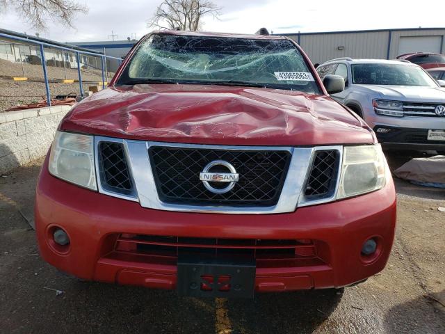 5N1AR18B99C616700 - 2009 NISSAN PATHFINDER S 红色 照片 5