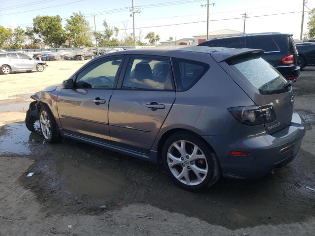 JM1BK343081819394 - 2008 MAZDA 3 HATCHBACK GRAY photo 2