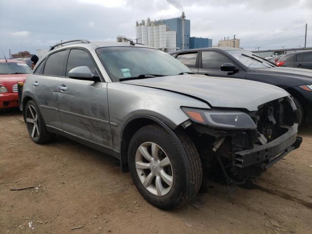 JNRAS08W85X210741 - 2005 INFINITI FX35 GRAY photo 4