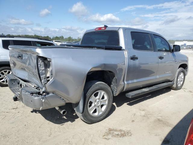 5TFEY5F1XMX295133 - 2021 TOYOTA TUNDRA CREWMAX SR5 SILVER photo 3