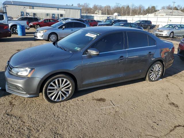 3VWL17AJ0GM365924 - 2016 VOLKSWAGEN JETTA SEL GRAY photo 1