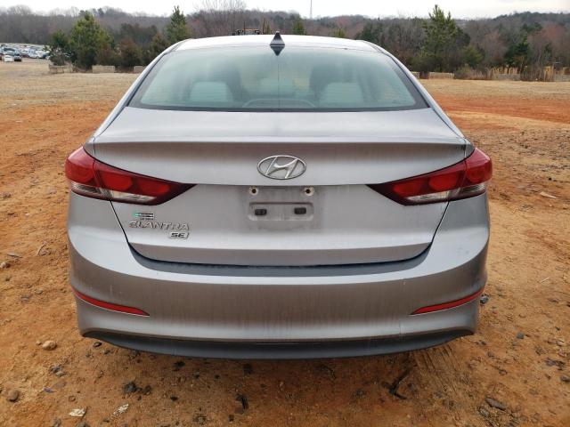 5NPD74LF3HH103139 - 2017 HYUNDAI ELANTRA SE SILVER photo 6