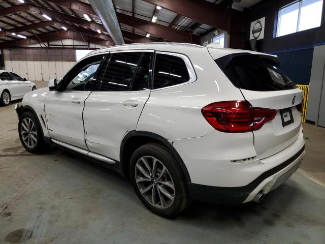 5UXTR9C56JLC77087 - 2018 BMW X3 XDRIVE30I WHITE photo 2