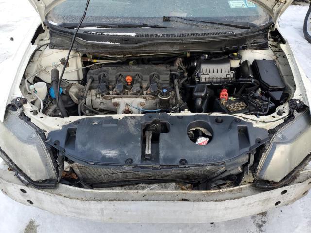 19XFB2F94EE216034 - 2014 HONDA CIVIC EXL WHITE photo 11