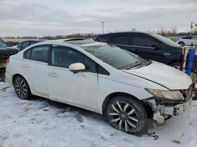 19XFB2F94EE216034 - 2014 HONDA CIVIC EXL WHITE photo 4
